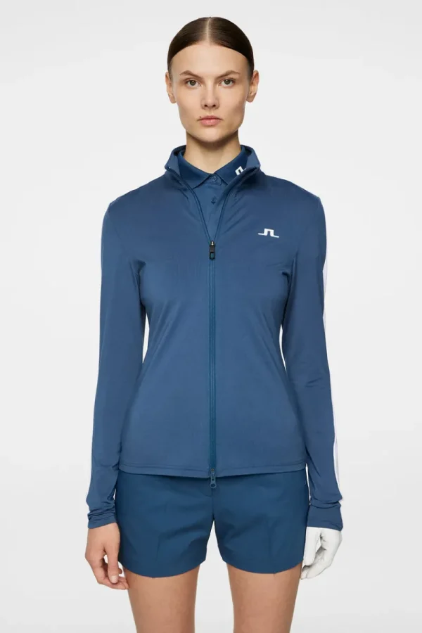 Golf | Bas- Och Mellanlager-J.Lindeberg Wilma Mid Layer Key Largo