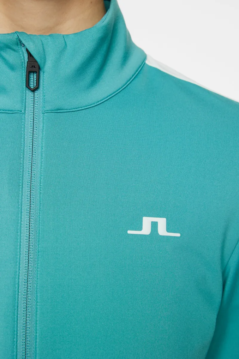 Golf | Bas- Och Mellanlager-J.Lindeberg Wilma Mid Layer Teal