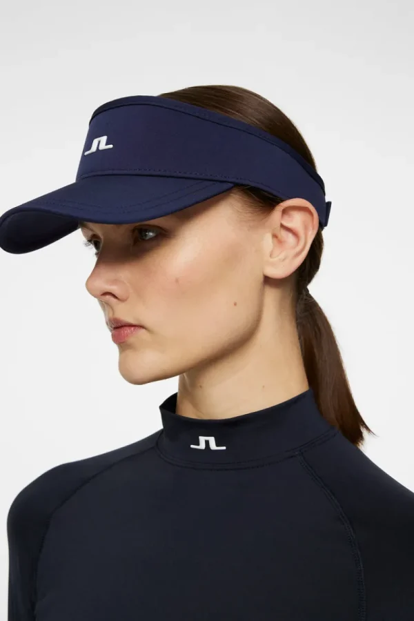 Golf | Golfkepsar-J.Lindeberg Yada Visor JL Navy