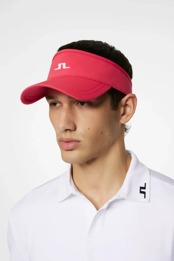Golf | Golfkepsar-J.Lindeberg Yaden Visor Azalea